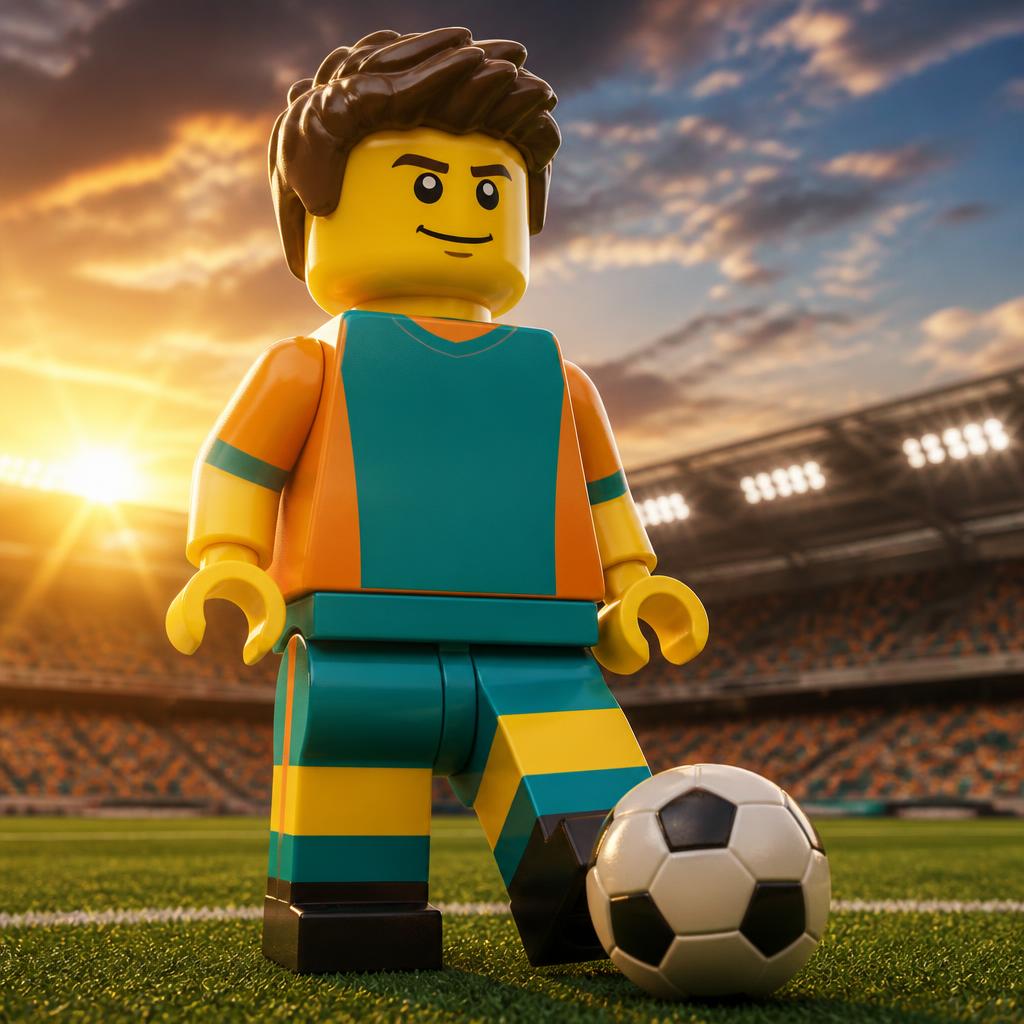 Original brick-style football avatar